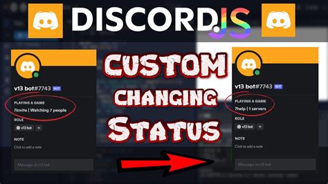 discord status changer bot